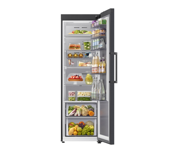 Lodówka Samsung RR70H39CEFEO Twin No Frost 185,8cm Grafitowa Stal AI 387L - 1529117 - zdjęcie 7